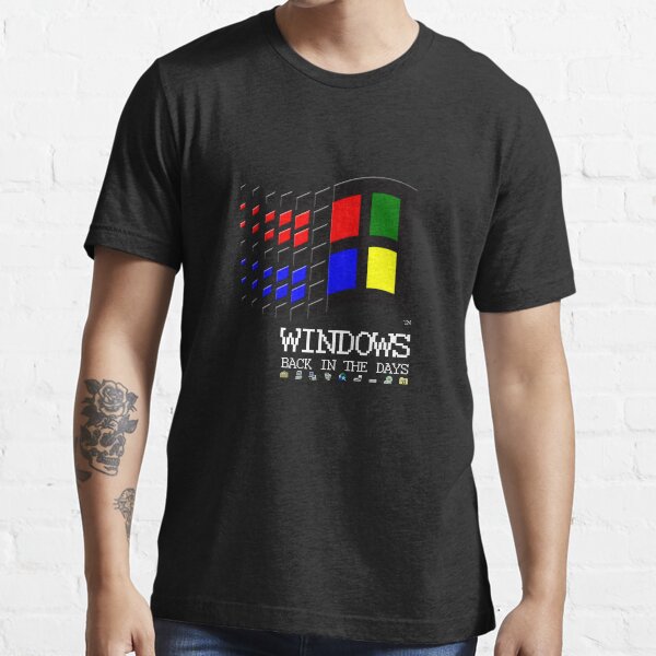 Windows shop logo shirt