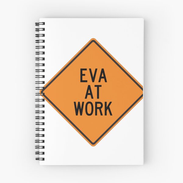 Item preview, Eva at Work Funny Personalized Warning Sign designed and sold by Wurmbone.