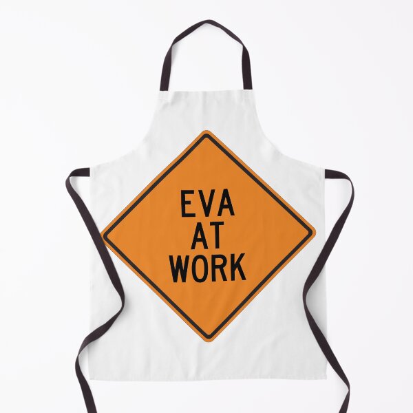 Item preview, Eva at Work Funny Personalized Warning Sign designed and sold by Wurmbone.
