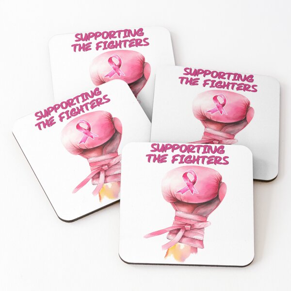 Item preview, Celebrating Strength: "Supporting The Fighters" Breast Cancer Awareness | Cute Motivational, Cancer Support, Breast Cancer Ribbon, Breast Cancer Month designed and sold by Ali Doodles.