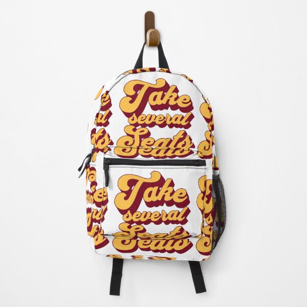 Item preview, Take several seats funny gen z slang folding chairs surf typography quotes designed and sold by YellowishStore.
