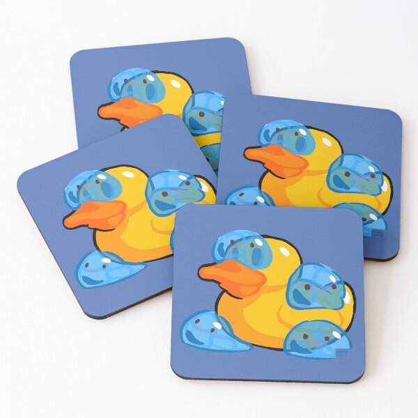 Item preview, Puddle Slime Rubber Duck Doodle designed and sold by MrHinkleDraws.