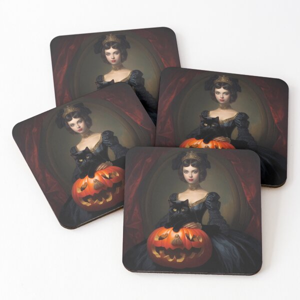 Item preview, Elegant Reign: Woman, Cat, and Mystery designed and sold by DeenaDee.