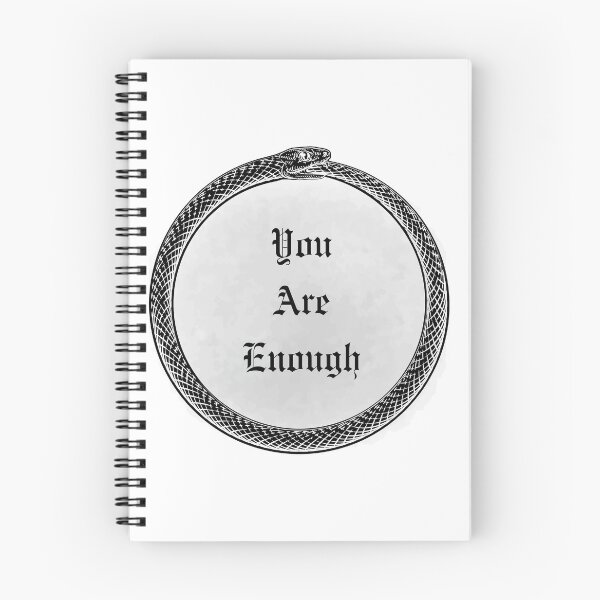 Item preview, You Are Enough (Snake Circle) designed and sold by catiebird95.