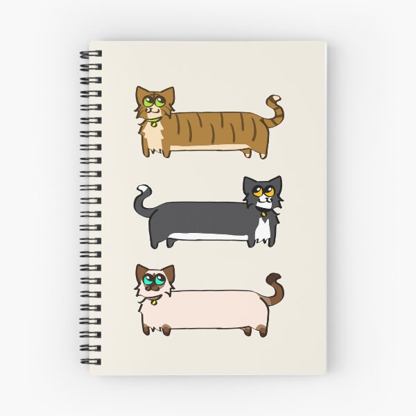 Item preview, 3-pack Long kitties designed and sold by PandaLeFay.