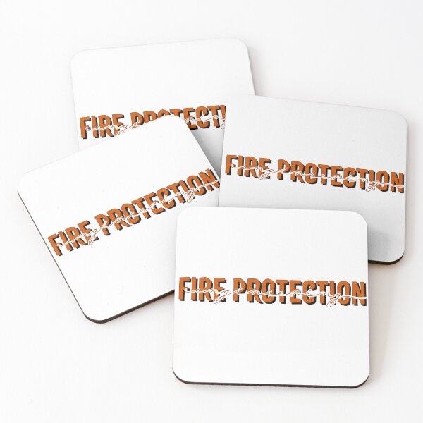 Item preview, Fire protection engineering orange calligraphy  designed and sold by whimsythepooh.