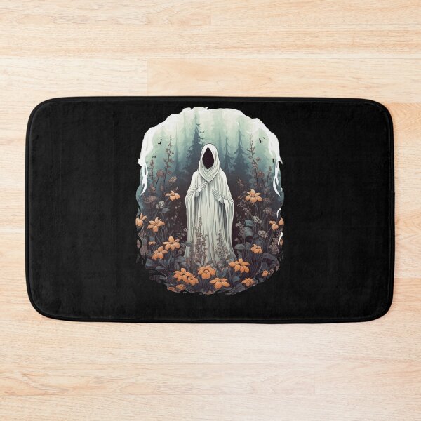 Item preview, Ghost In The Forest Floral Ghost Gothic  designed and sold by ArtFromBeyond.