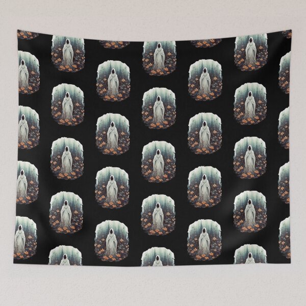 Item preview, Ghost In The Forest Floral Ghost Gothic  designed and sold by ArtFromBeyond.