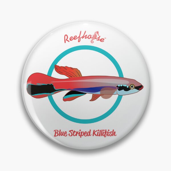 Item preview, Blue Striped  Killifish designed and sold by KaplanCrypto.