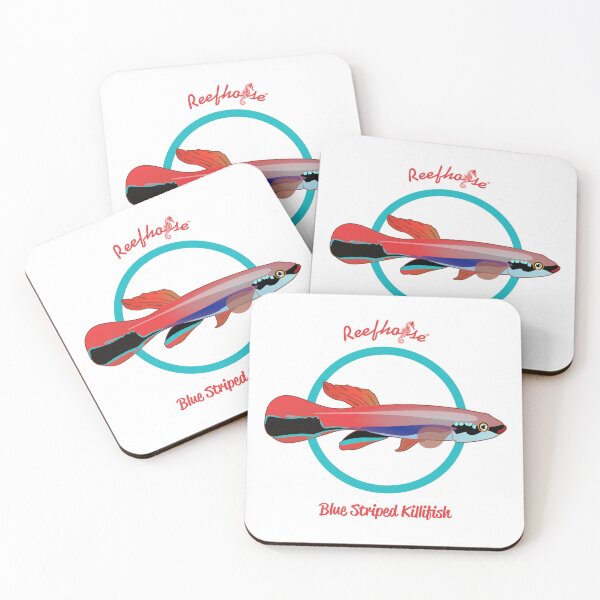 Item preview, Blue Striped  Killifish designed and sold by KaplanCrypto.