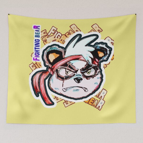 Item preview, Fighting bear designed and sold by Estef Mos Art.