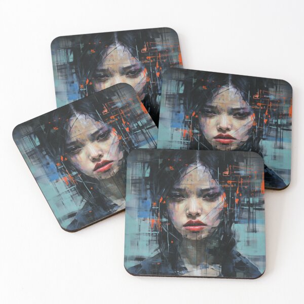 Item preview, Portrait of Wenwen designed and sold by tensorbrush.