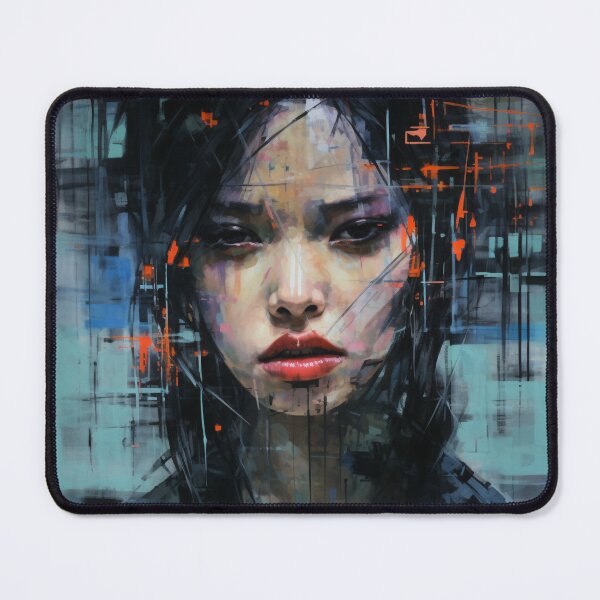 Item preview, Portrait of Wenwen designed and sold by tensorbrush.