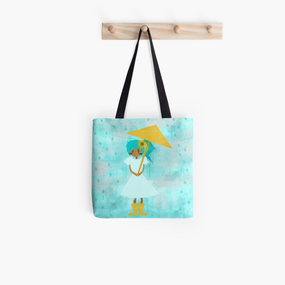 Sunflower Showers Tote Bag