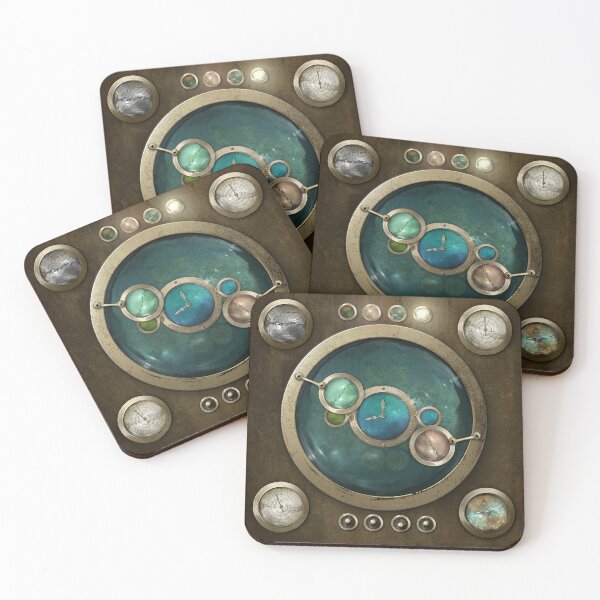 Item preview, Steampunk control board designed and sold by Melli M Designs.