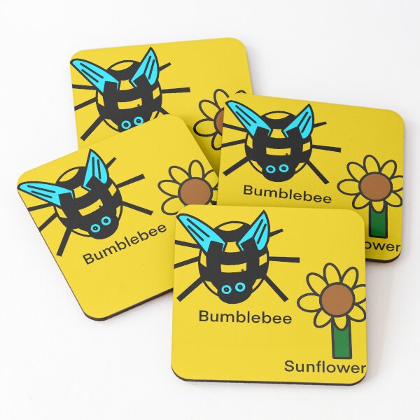 Item preview, A big drawing of a bumblebee and a sunflower. designed and sold by lukesubbby.