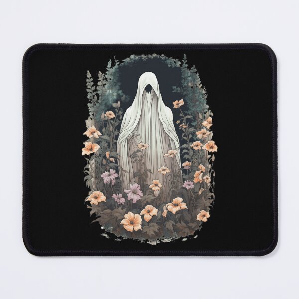 Item preview, Ghost In The Forest Floral Ghost Gothic designed and sold by ArtFromBeyond.