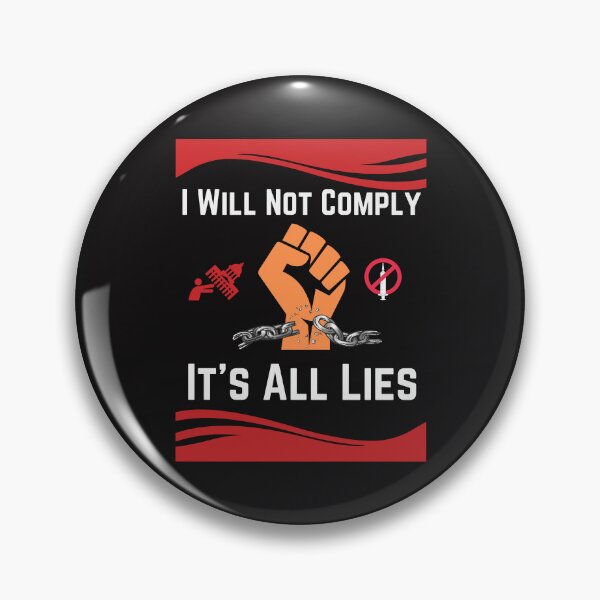 Item preview, I Will Not Comply T-Shirt designed and sold by PRBloem.