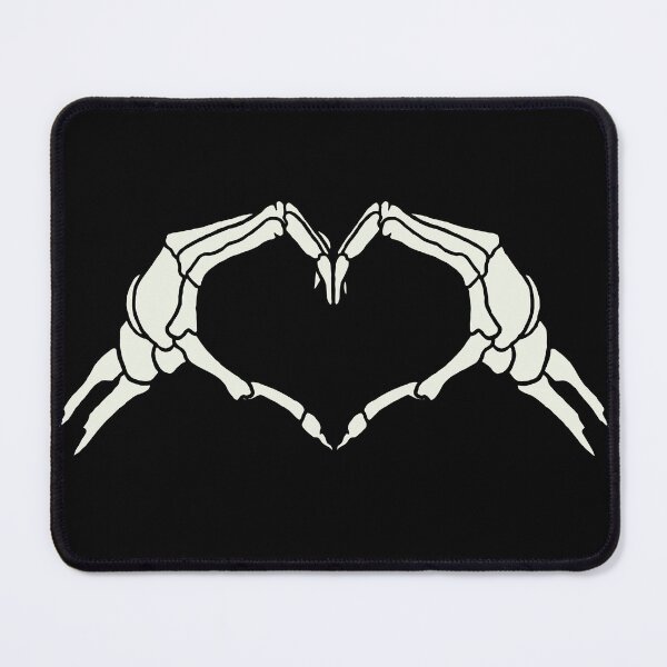 Item preview, Skeleton Hand Heart Halloween Funny Bones designed and sold by rynnzz.