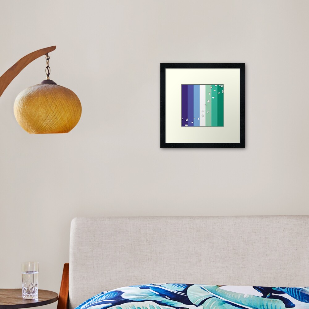 Item preview, Framed Art Print designed and sold by itsgoodjunk.