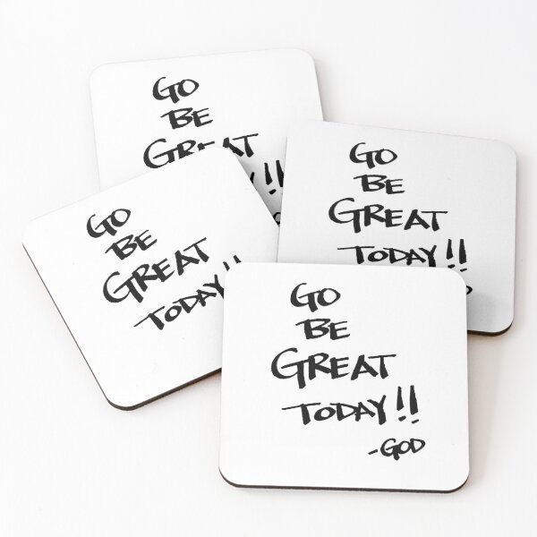 Item preview, NOTES FROM GOD...GO BE GREAT TODAY!! designed and sold by godswordinc.