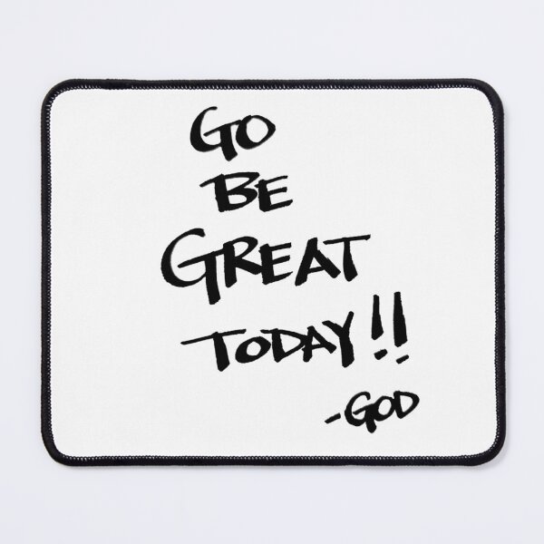 Item preview, NOTES FROM GOD...GO BE GREAT TODAY!! designed and sold by godswordinc.