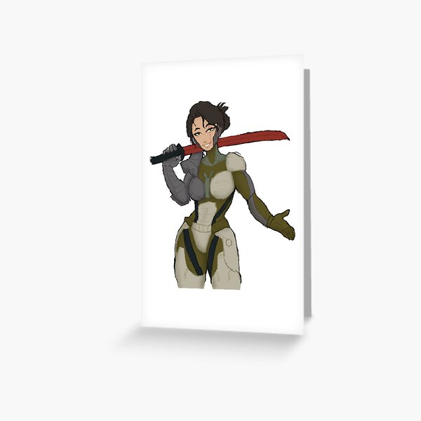 Metal Gear Rising: Revengeance (Jetstream Sam Fan Art)  Greeting Card for  Sale by SlimeDoesArts