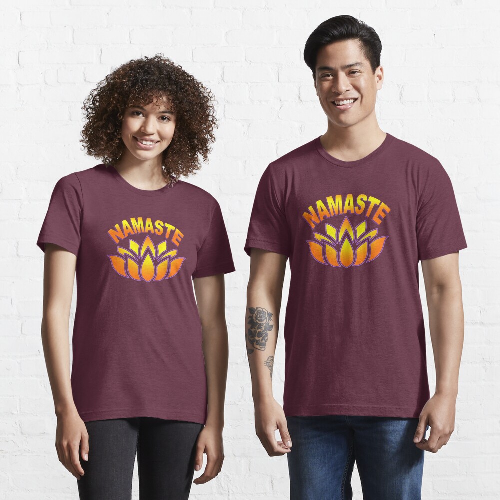 Namaste Lotus Flower Essential T-Shirt