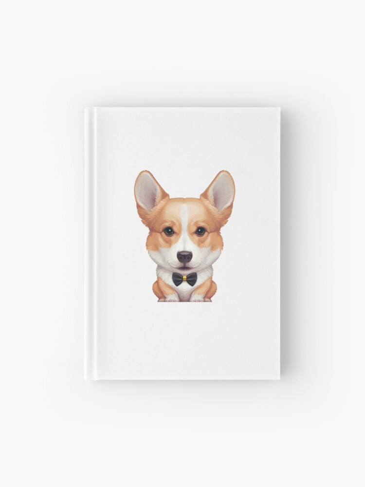 corgi with a bow tie