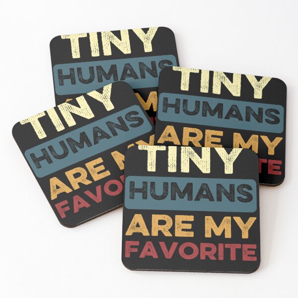 Item preview, Tiny Humans Are My Favorite Preschool Teacher Funny  designed and sold by Thevulcano.