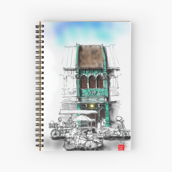 Item preview, Heritage Architecture of A Shophouse In Penang Malaysia designed and sold by PreeTee1.