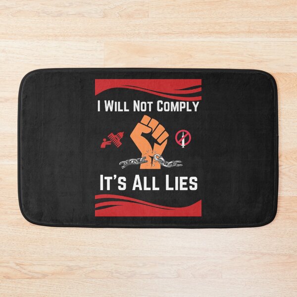 Item preview, I Will Not Comply T-Shirt designed and sold by PRBloem.