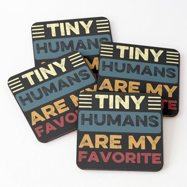 Item preview, Tiny Humans Are My Favorite Preschool Teacher Funny  designed and sold by Thevulcano.
