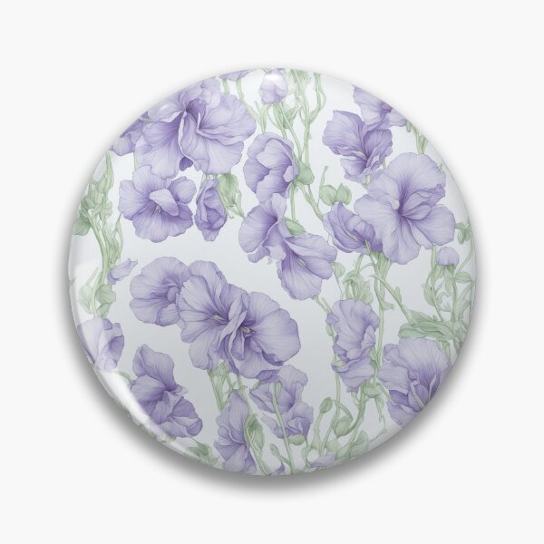 Item preview, Sweet Pea flower pattern designed and sold by CoolPixels.