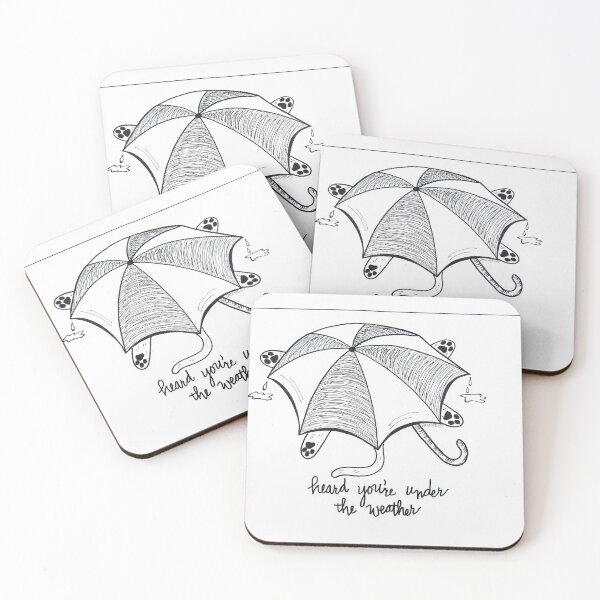 Item preview, Heard You're Under the Weather designed and sold by LauraCLeMaster.