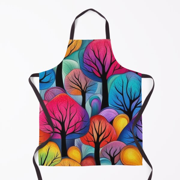 Item preview, Abstract Colorful Tree Forest designed and sold by calibrit.