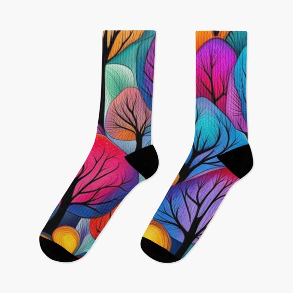 Item preview, Abstract Colorful Tree Forest designed and sold by calibrit.