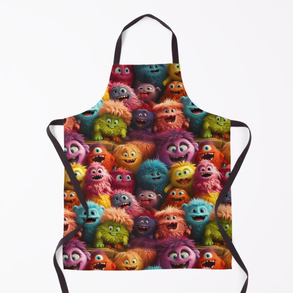 Item preview, Fuzzball Montsers Pattern - Number Three designed and sold by MyEZStyle.