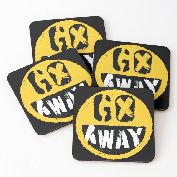 Item preview, Antisocial 'Go Away' Emoji Design | Funny Un Happy Face Illustration designed and sold by pelagio.