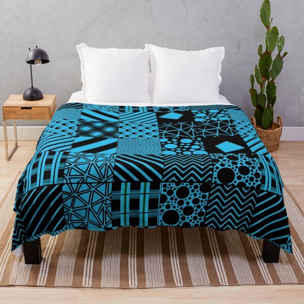 Item preview, Blue and Black Pattern designed and sold by JNTremblay.