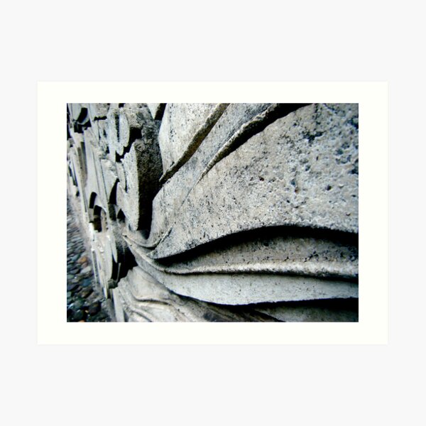 Stone Swoops Art Print