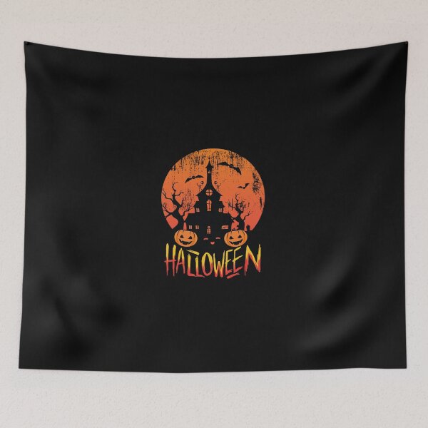 Item preview, Vintage Pumpkin Scene Halloween   designed and sold by NICHONING12.