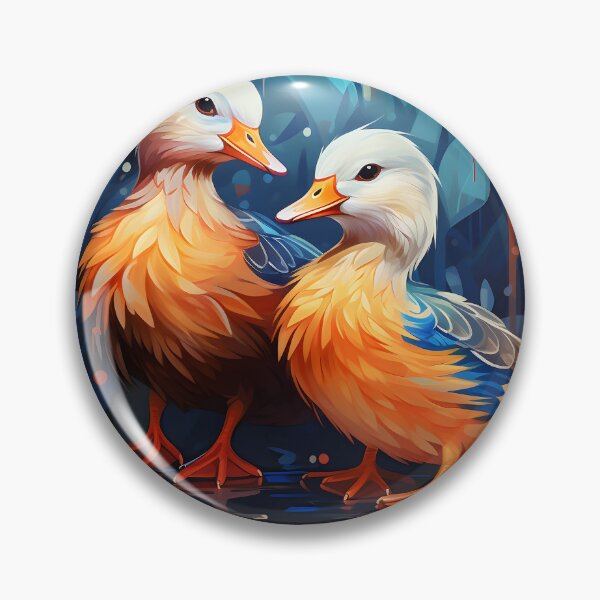 Item preview, twin mandarin duck designed and sold by lighte.
