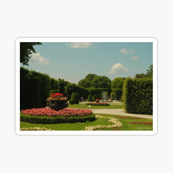 Item preview, Gardens at Schonbrunn Palace, Vienna designed and sold by oxsilaree.