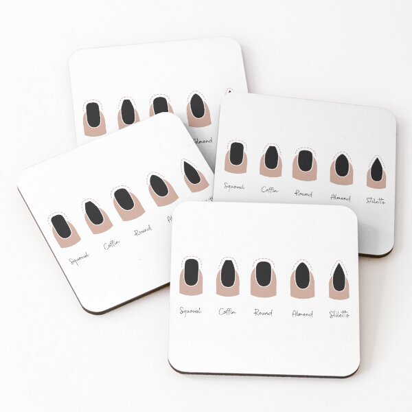 Item preview, Nail Salon Nail Shape Print designed and sold by kinglauradesign.