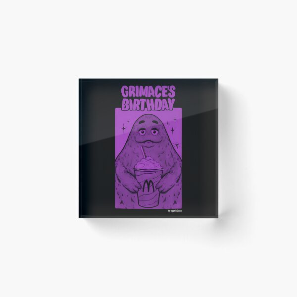 Item preview, Grimace Birthday color designed and sold by JudgmentDesign.