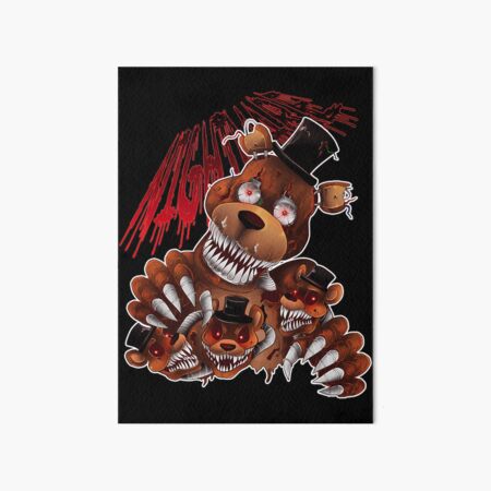 FNAF Nightmare Marionette Art Print 5x7in 