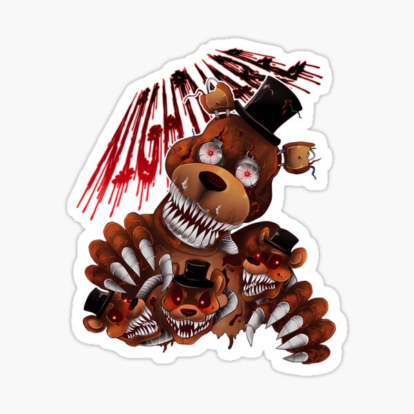 Fnaf Nightmare Animatronics Stickers for Sale