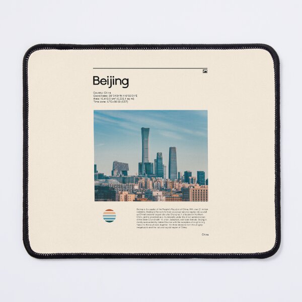 Item preview, Visit Beijing, China (Travel poster) designed and sold by RabbitK.