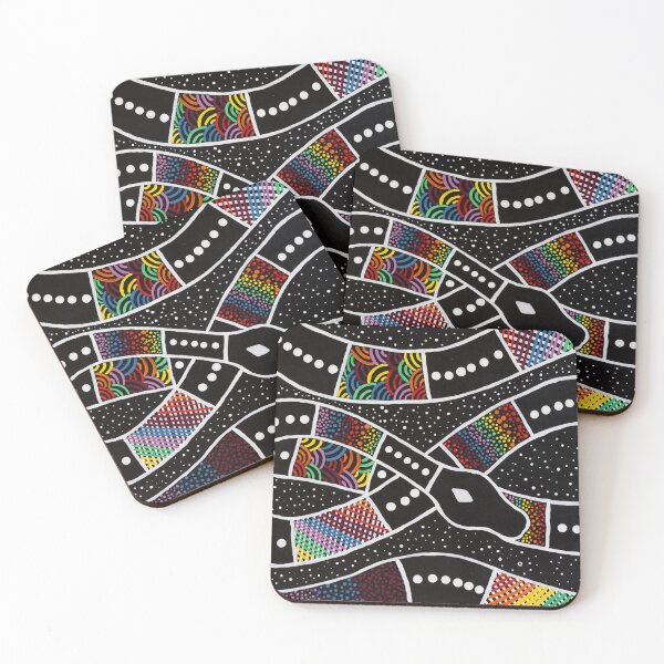 Item preview, Rainbow Serpent designed and sold by MickAndoDesigns.
